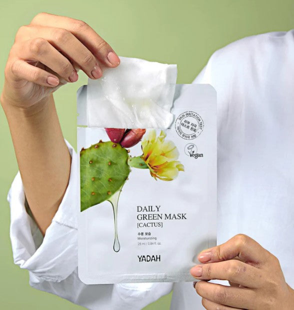 YADAH Maschera Viso al Cactus di Jeju