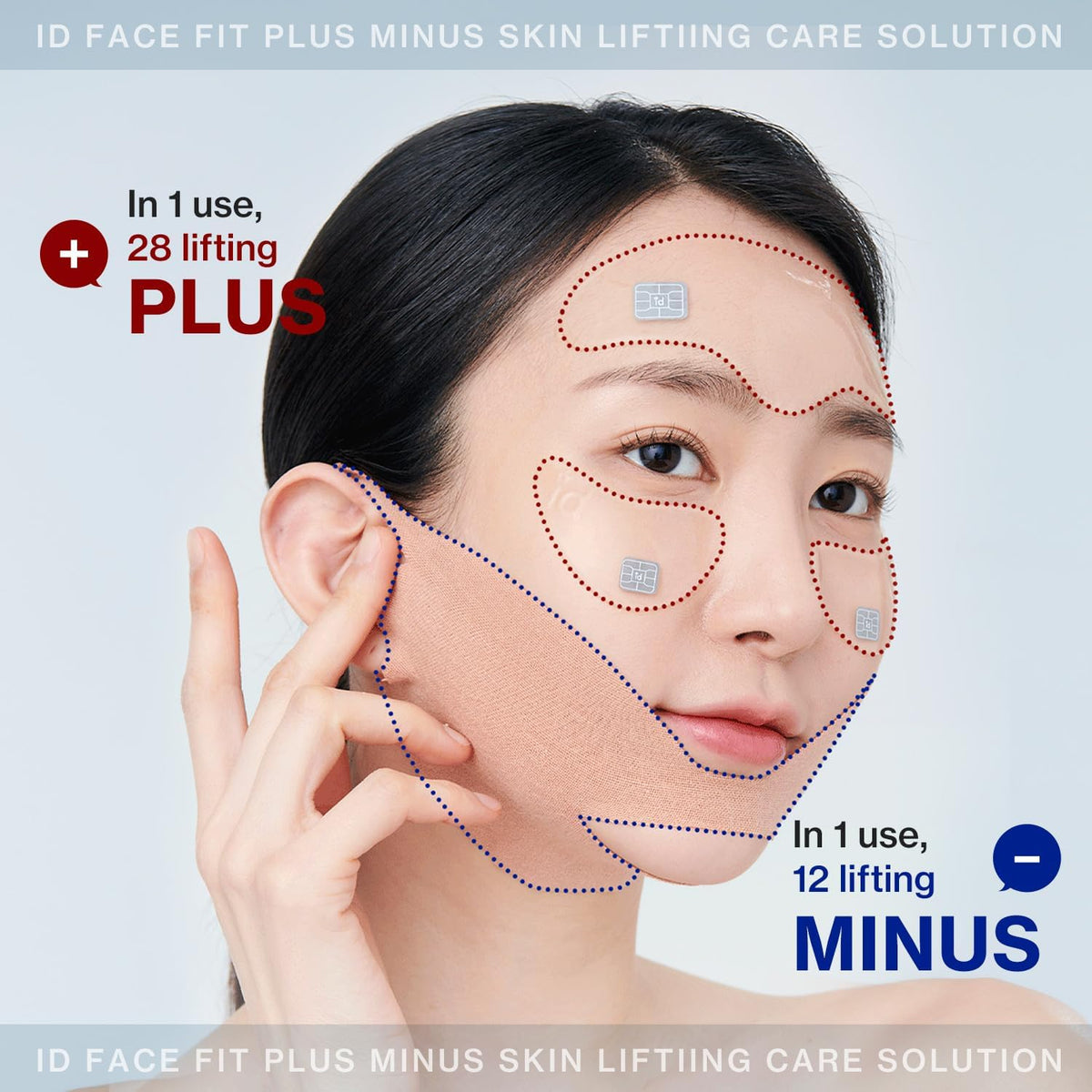 idPLACOSMETICS Patch Viso FIT PLUS V3