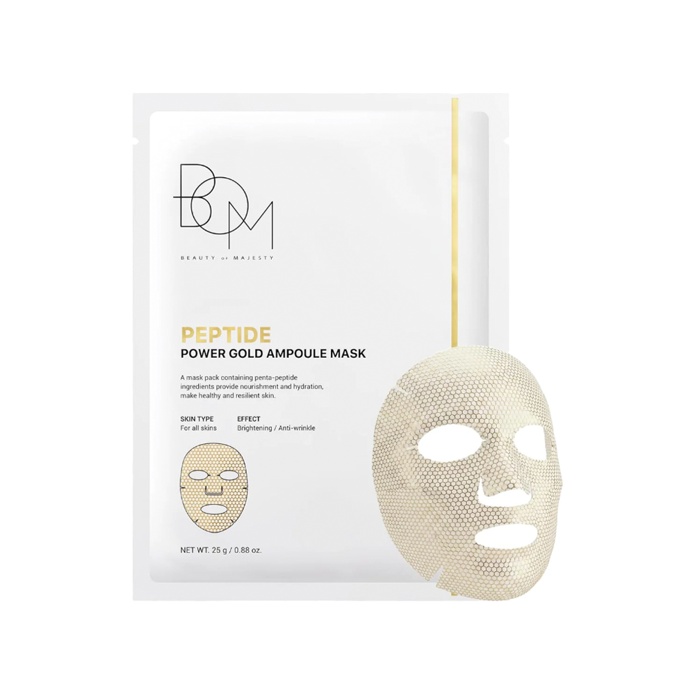 B.O.M. PEPTIDE POWER GOLD AMPOULE Maschera